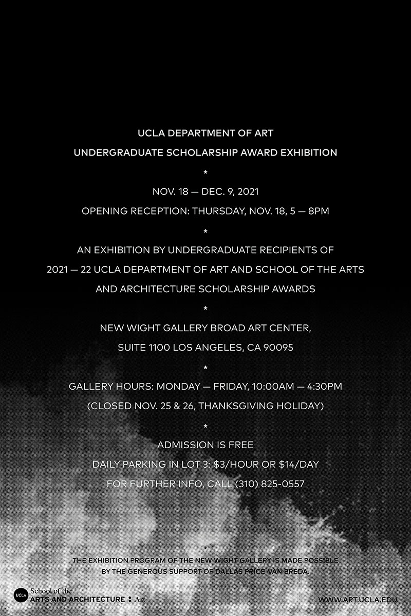 Undergraduate Scholarship Award Exhibition 
