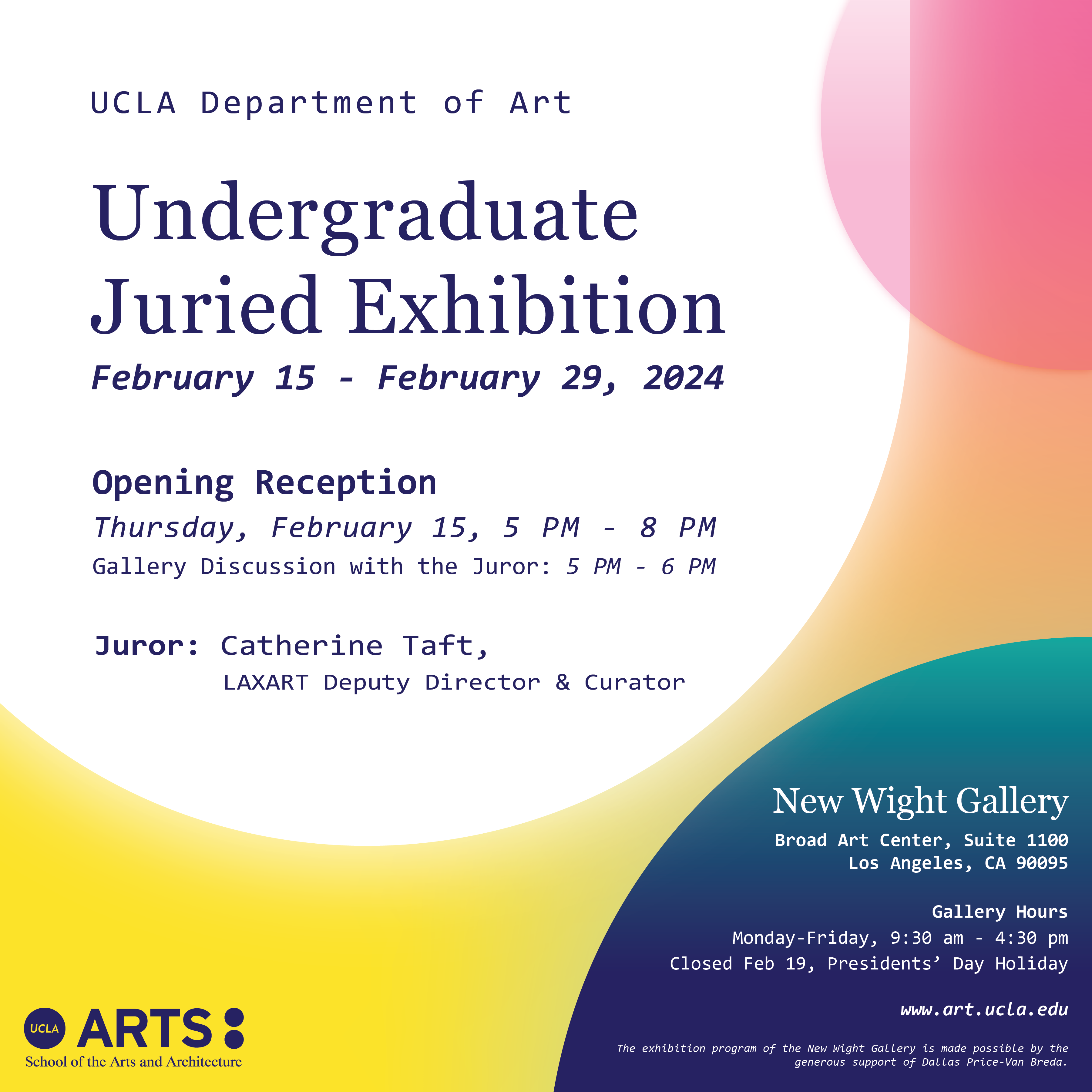 Undergraduate Juried Exhibition 