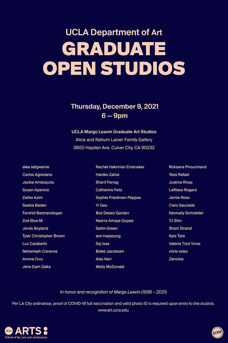 Graduate Open Studios