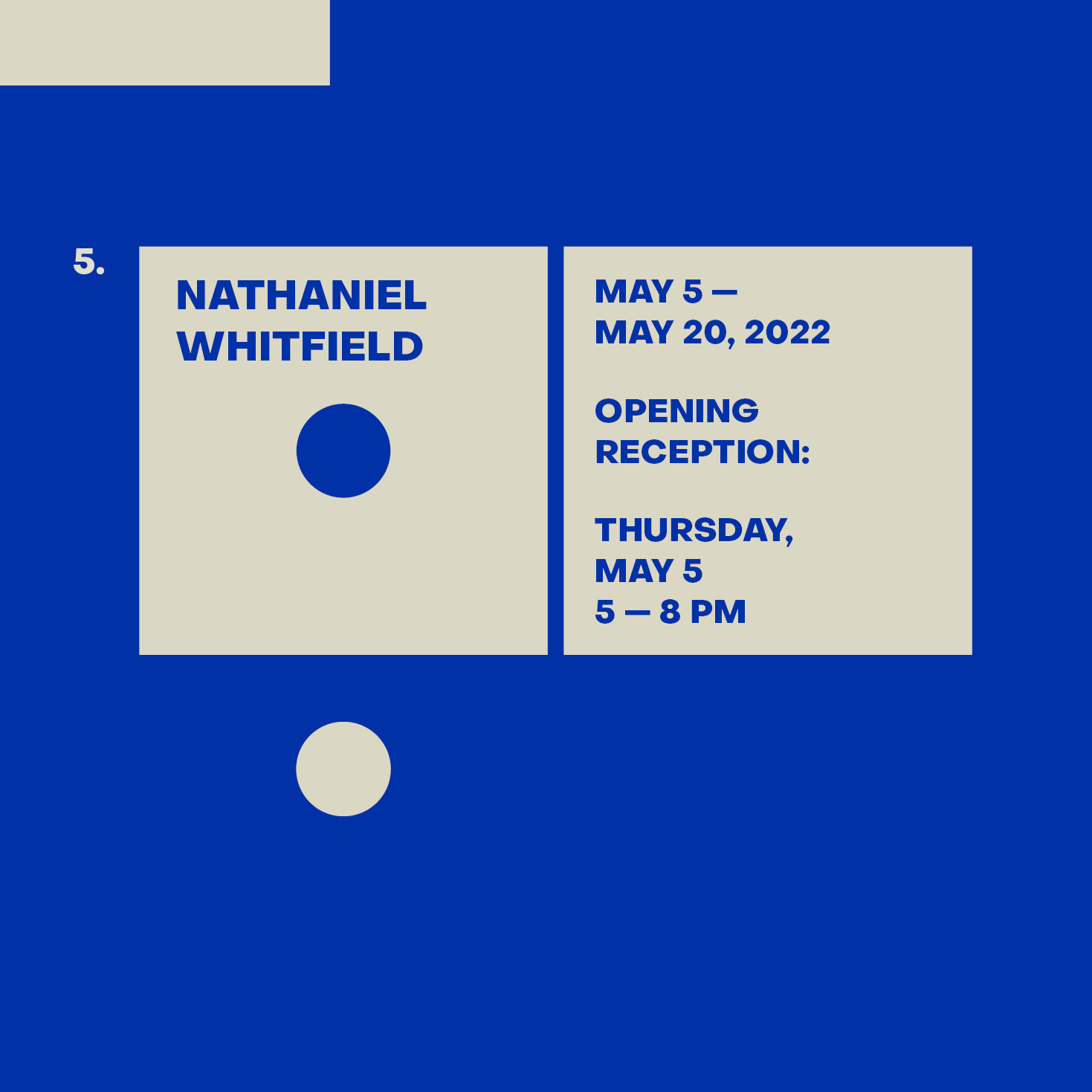 2021 MFA: Nathaniel Whitfield 