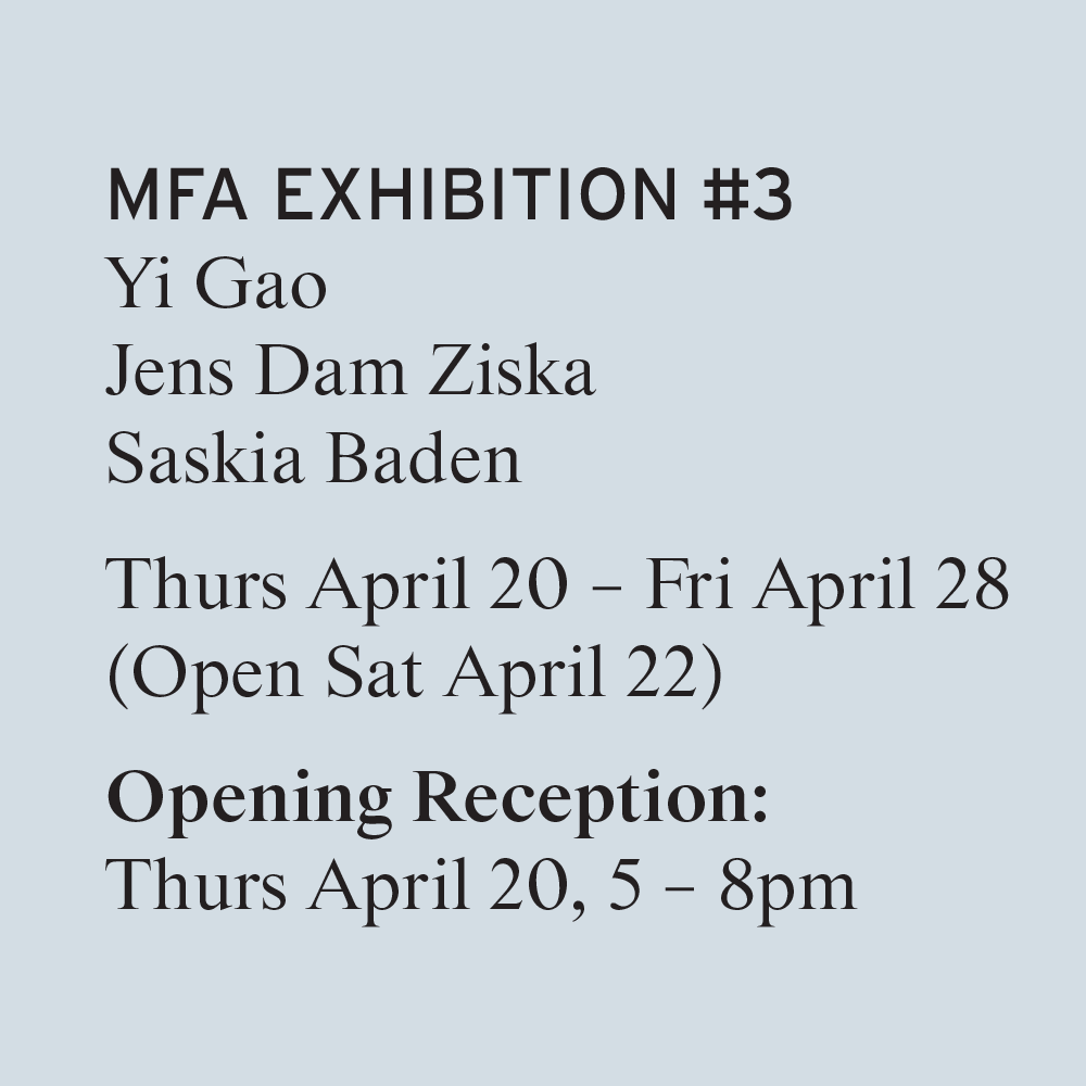 2023 MFA Exhibition #3