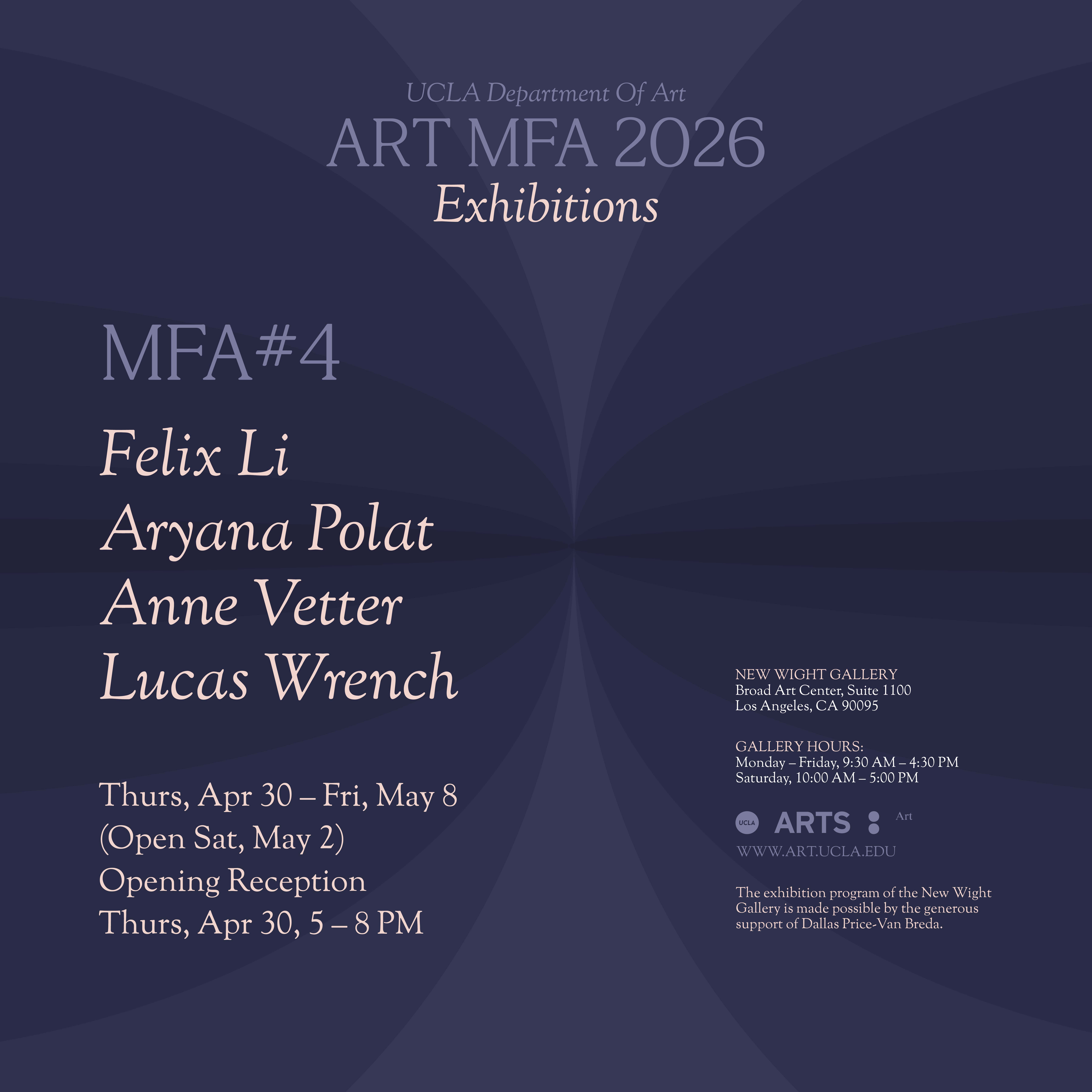 2026 M.F.A. Exhibition #4
